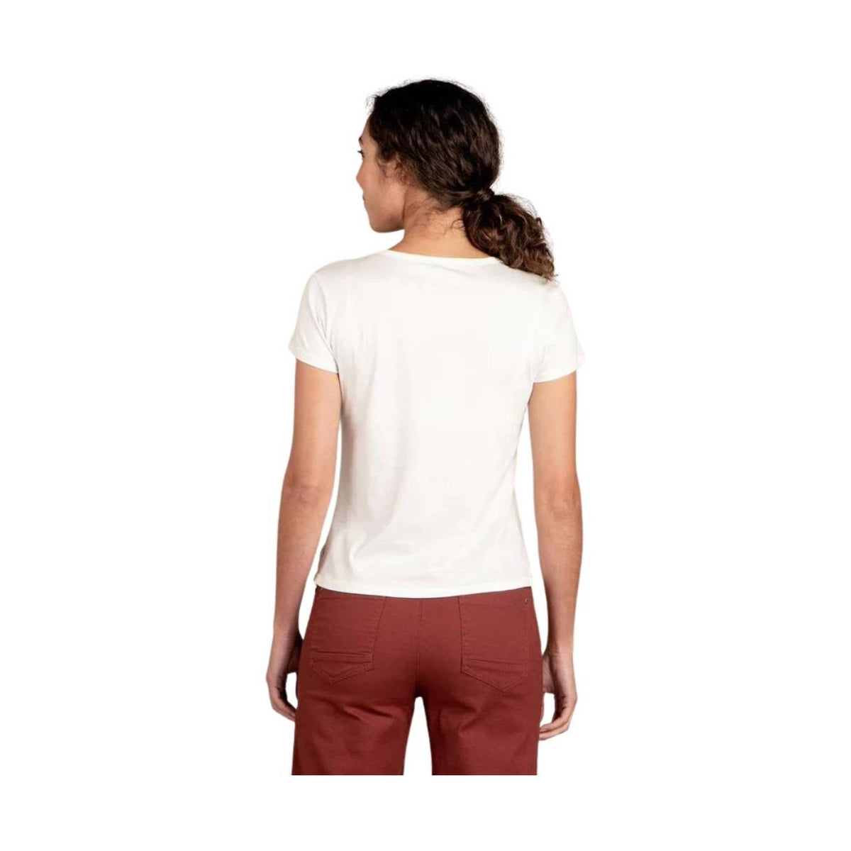 Toad & Co. Women's Rose Short Sleeve Tee - Egret
