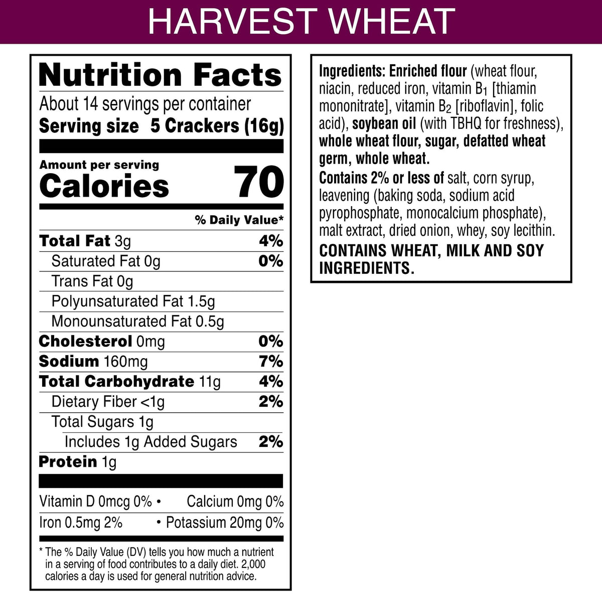 Toasteds Harvest Wheat Crackers – 6-Box Party & Lunch Snack Bundle