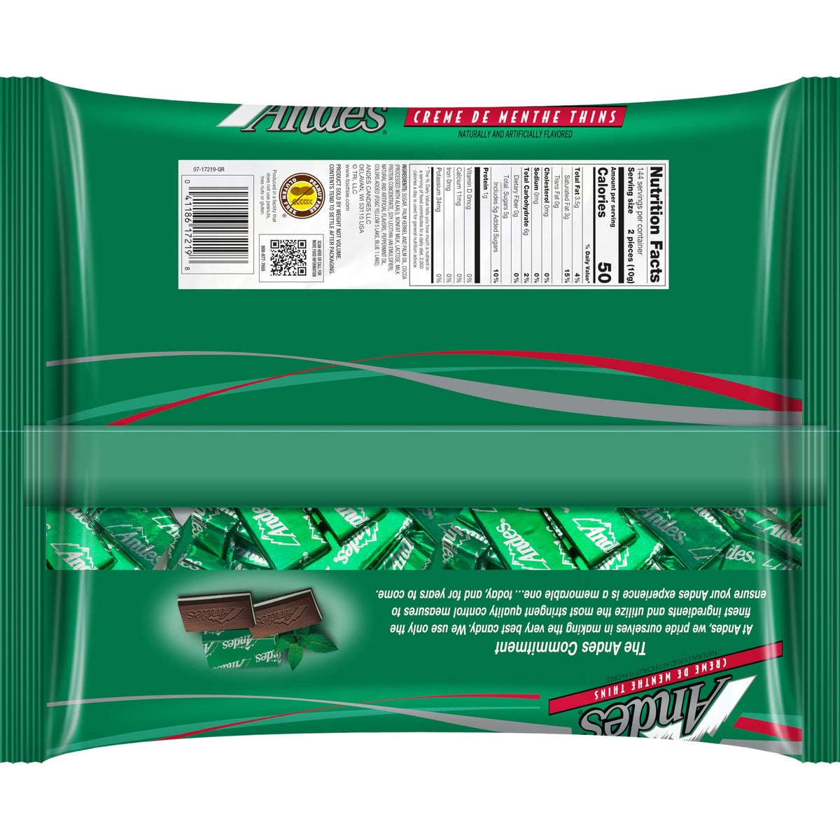 Andes Crème de Menthe Thin Mints – 3 lb Bulk After-Dinner Mints | Tootsie Roll