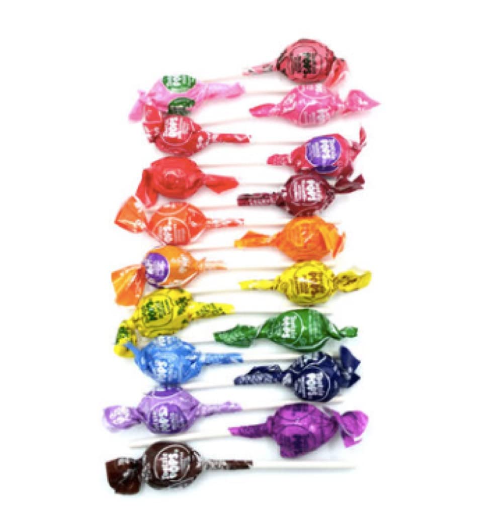 Tootsie Roll Assorted Flavor Mini Pops – 300 Count Bulk Bag, 54 oz | Gluten-Free Mini Lollipops
