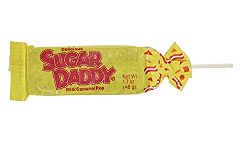 Sugar Daddies Milk Caramel Pops – 24 Count, Peanut Free & Gluten Free | Tootsie Roll