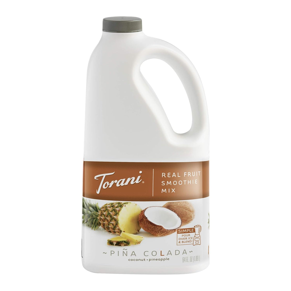 Torani Real Fruit Smoothie Mix Pina Colada 64 Ounce