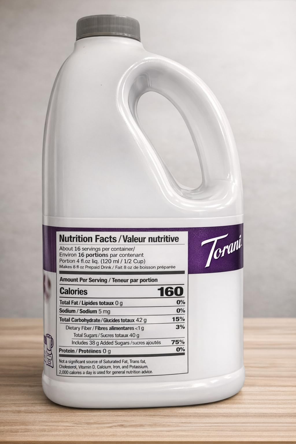 Torani Real Fruit Blueberry Pomegranate Smoothie Mix, 64 fl oz
