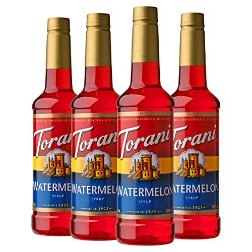 Torani Watermelon Syrup – 25.4 oz Bottles (Pack of 4)