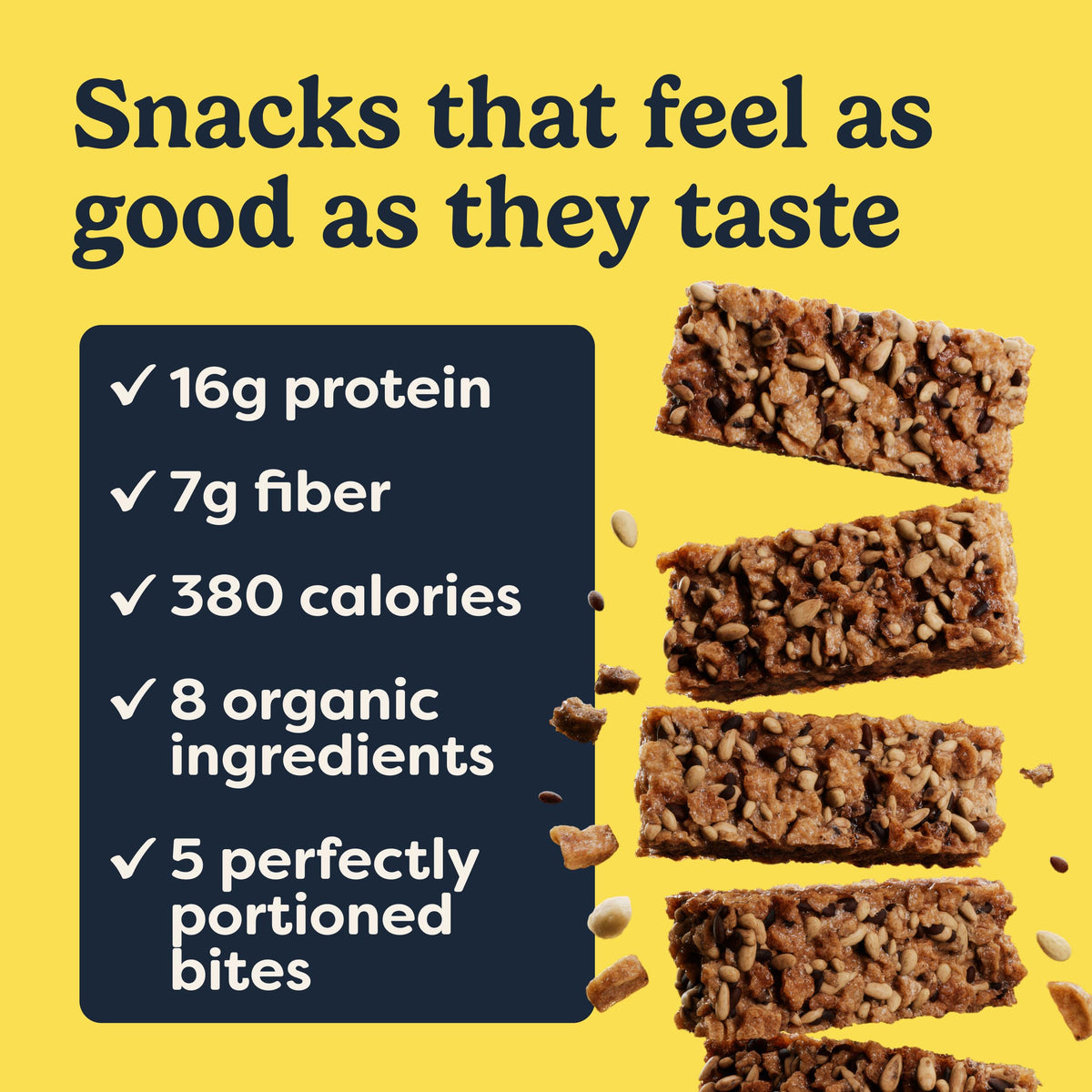 Tosi Meal Nut Bars - Peanut Dark Chocolate | 16g Plant-Based Protein, Vegan, Gluten & Soy Free, Low Sugar, 2.4oz, 12-Pack