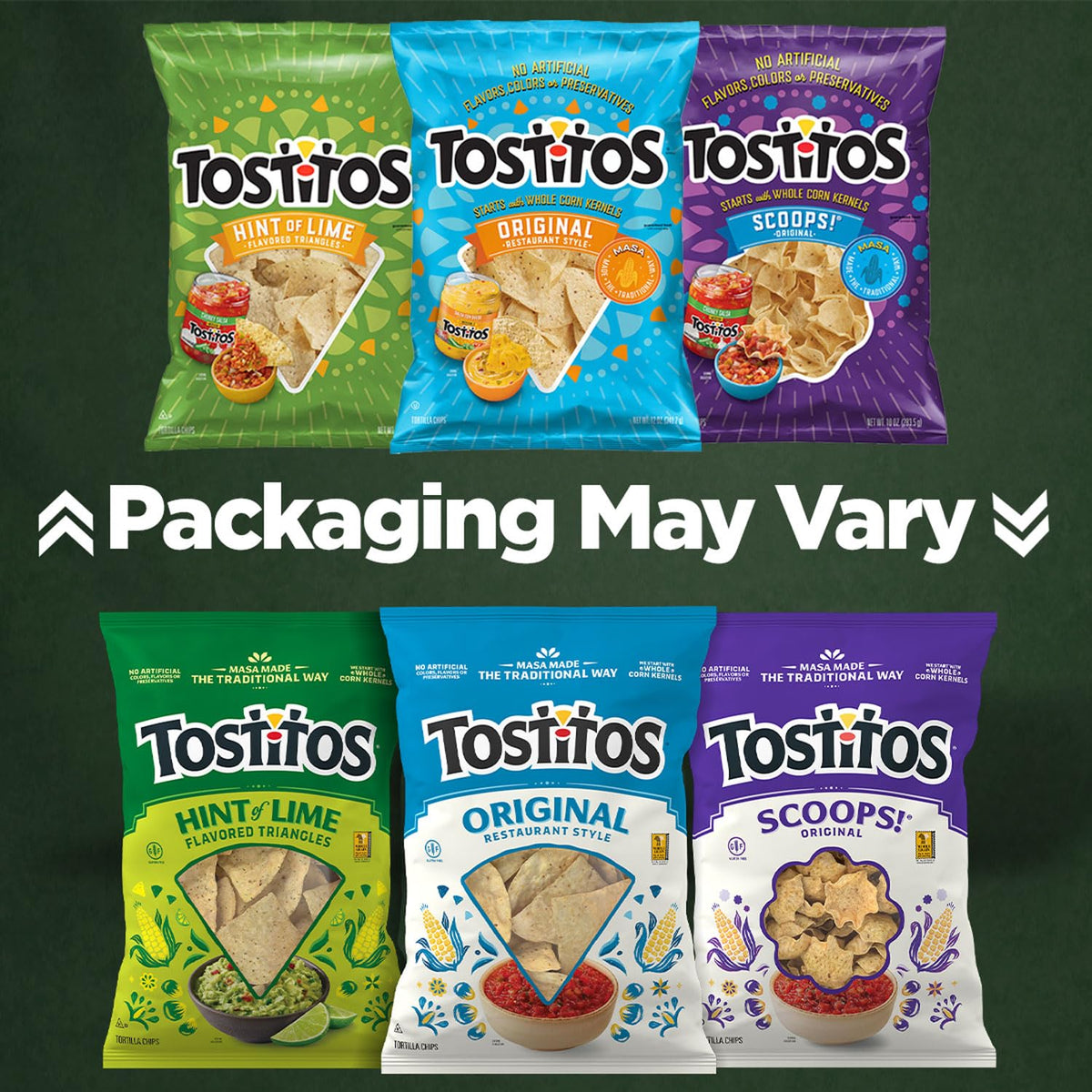 Tostitos Tortilla Chips Chip & Dip Pack – Crispy Rounds, Medium Salsa & Nacho Cheese Dip (3oz + 3.8oz)