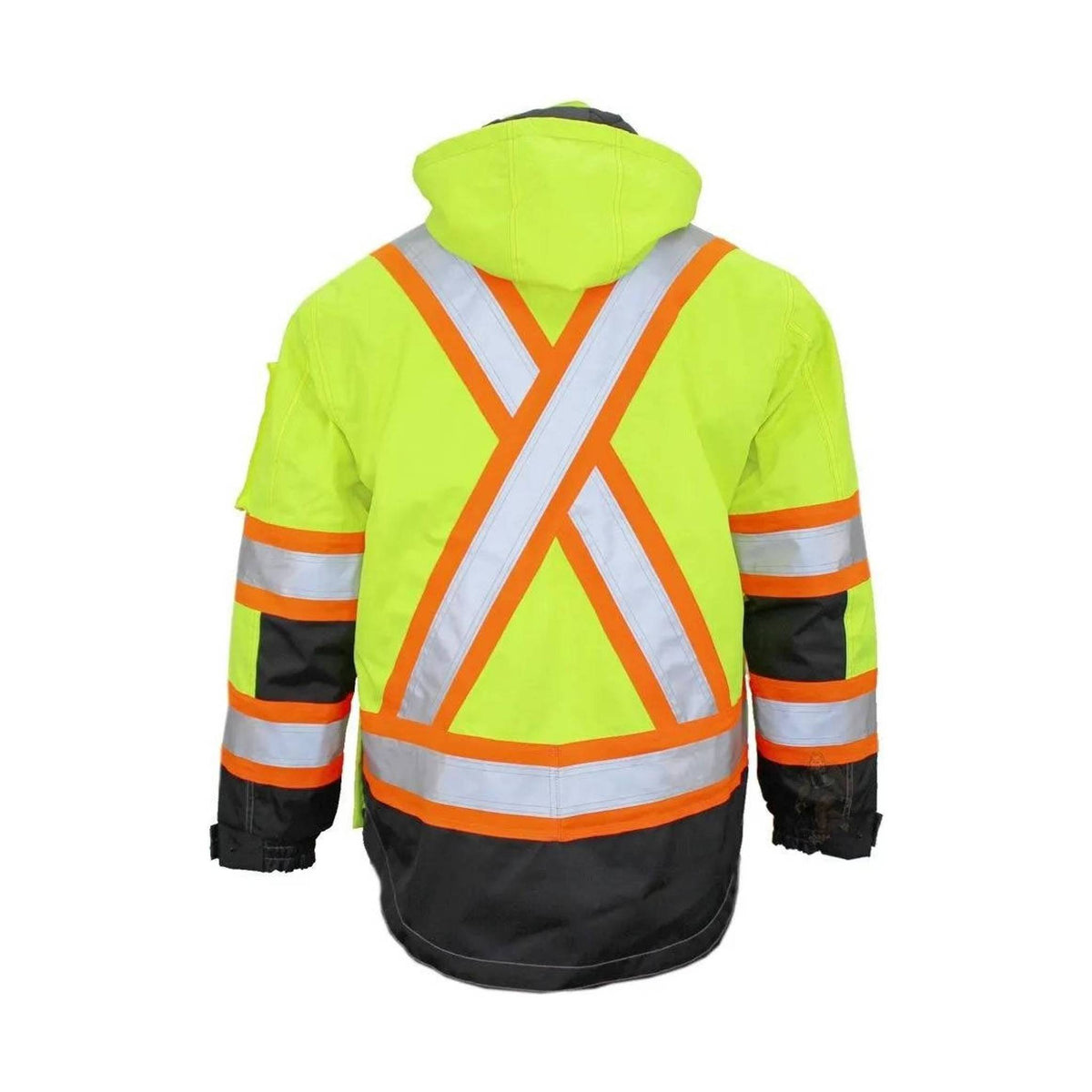 Tough Duck Men's Hi-Vis Shell - Green Safety