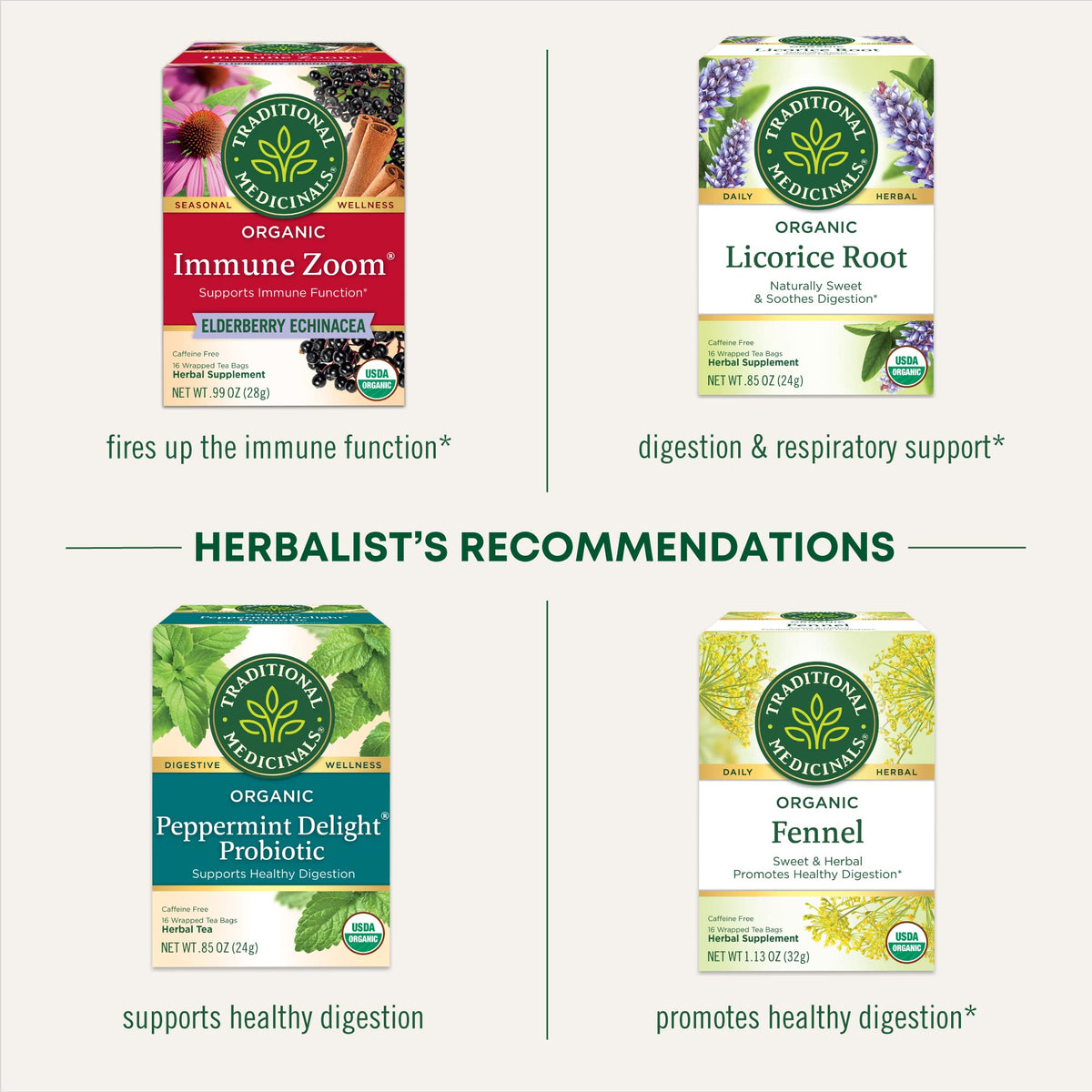Traditional Medicinals Throat Coat Lemon Echinacea Tea – Organic, Caffeine-Free, Kosher, Non-GMO, Compostable – 96 Tea Bags (3 Pack)