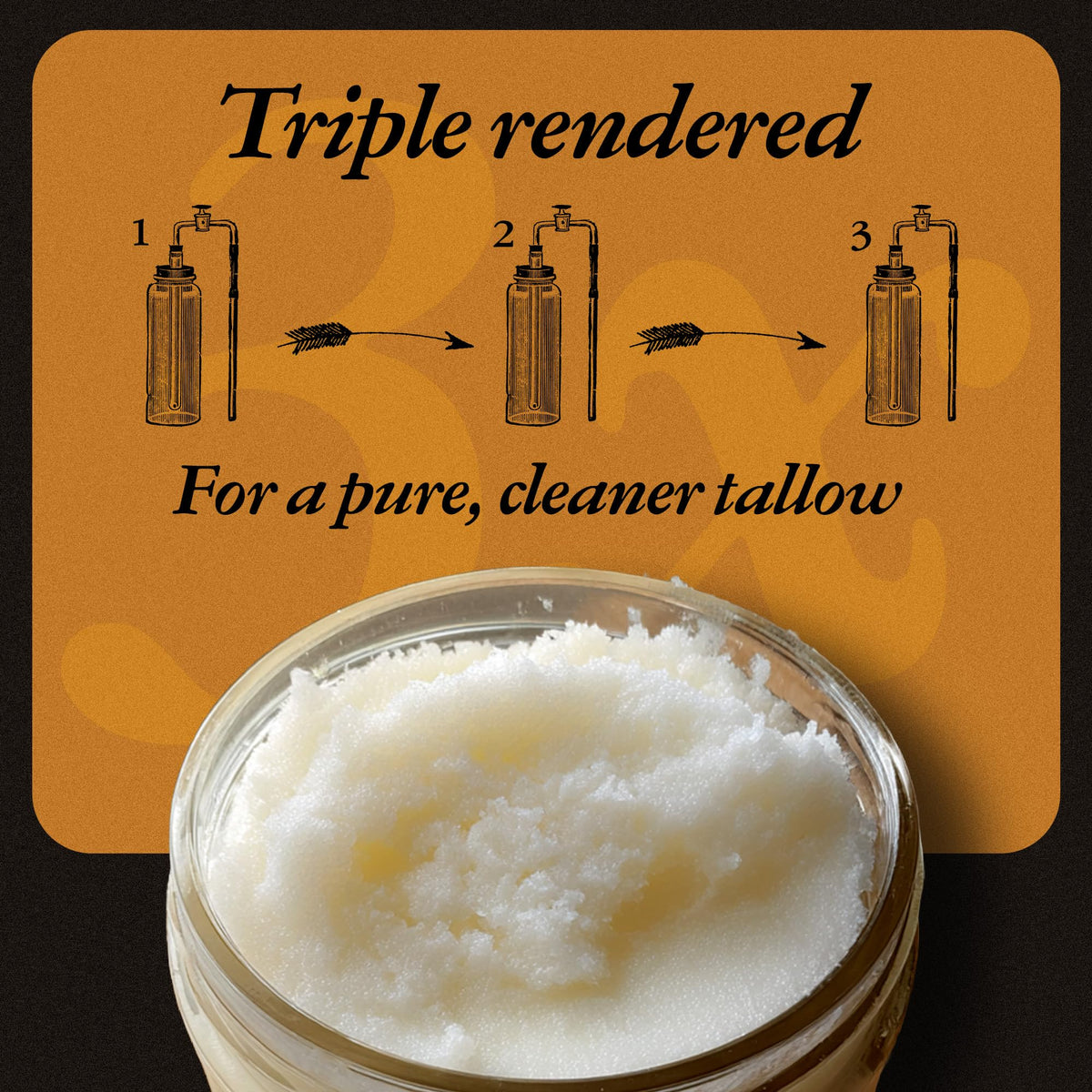 TRADITIONAL NUTRIENTS Wagyu Beef Tallow – 28oz Jar, 100% Pure & Triple-Rendered