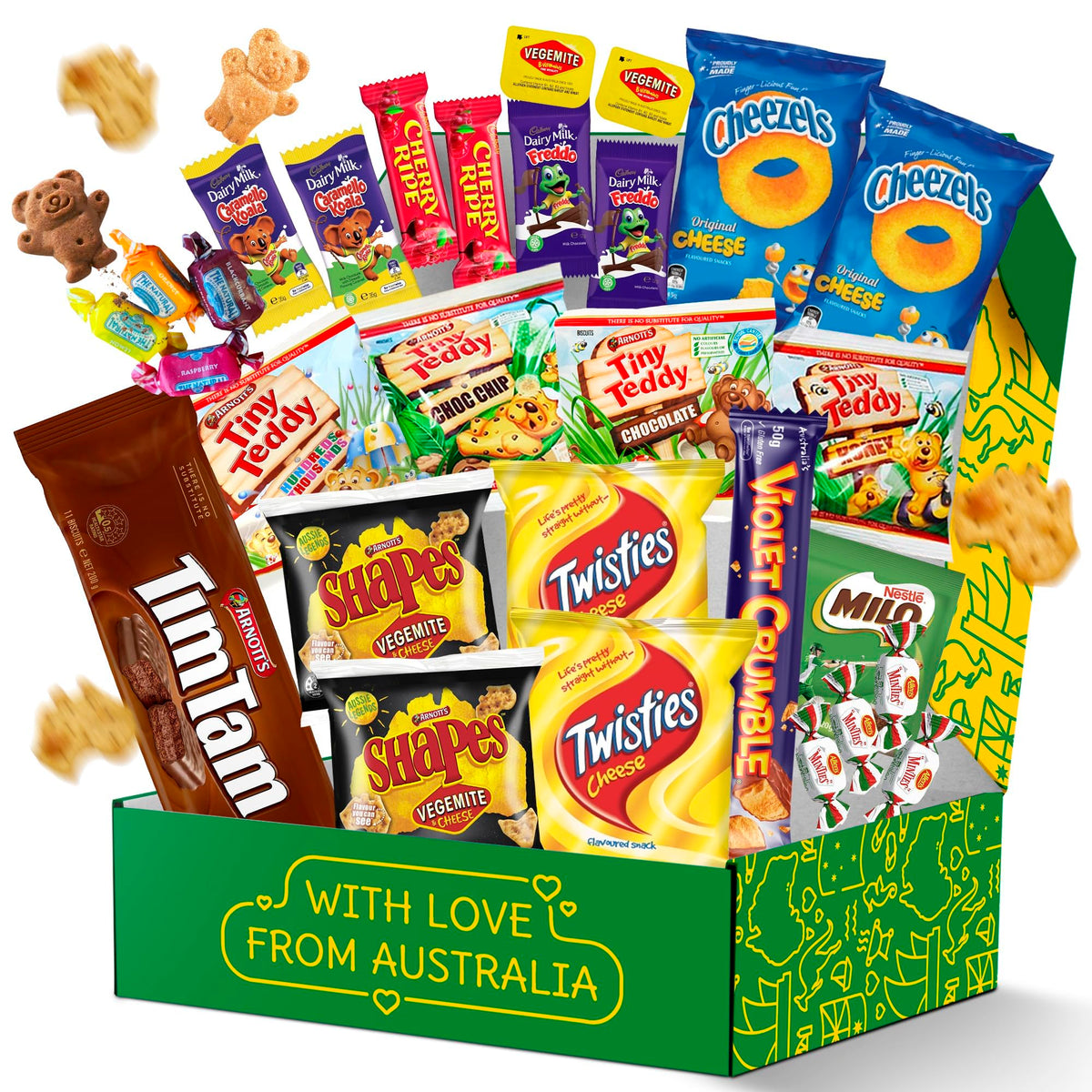 Australian Snack Gift Box Mega 29 Pack | Best Aussie Candy & Treats