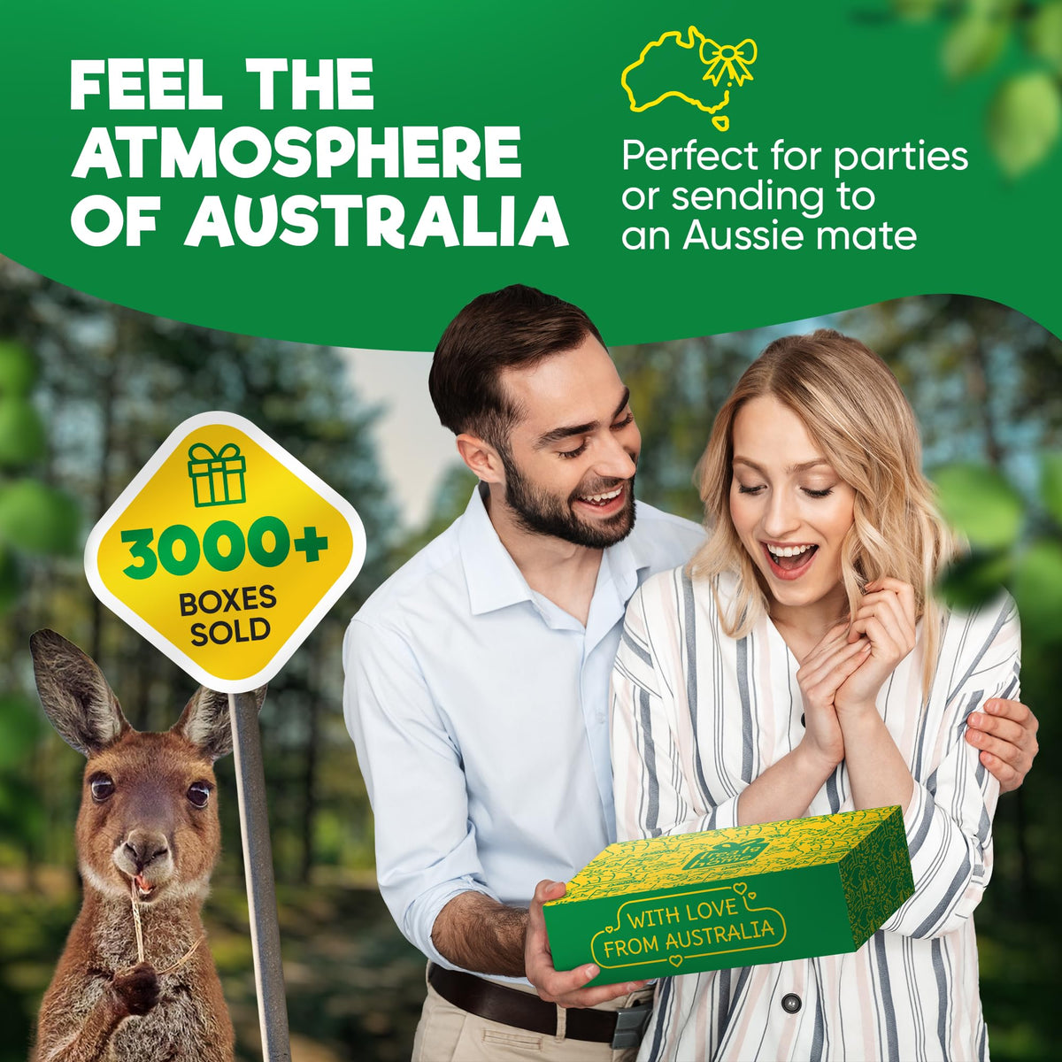 Australian Snack Gift Box Mega 29 Pack | Best Aussie Candy & Treats