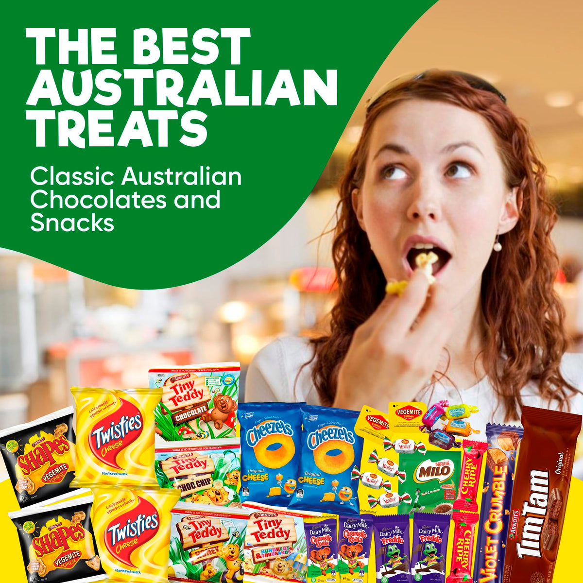 Australian Snack Gift Box Mega 29 Pack | Best Aussie Candy & Treats