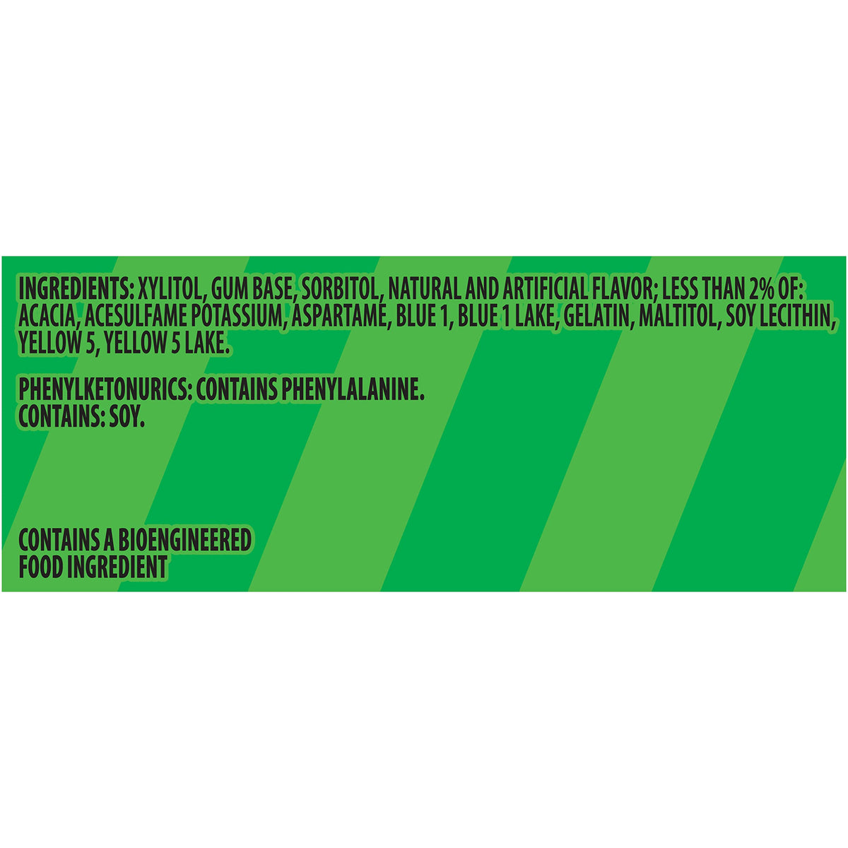 Trident Vibes Spearmint Rush Sugar-Free Gum — 6 Bottles, 240 Pieces