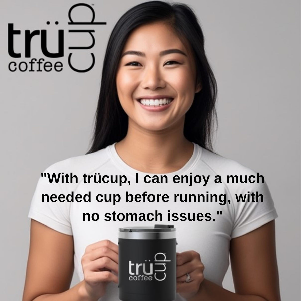 trücup Low Acid Medium Roast Coffee Pods – 48 Count, Keurig Compatible, Gentle on Stomach
