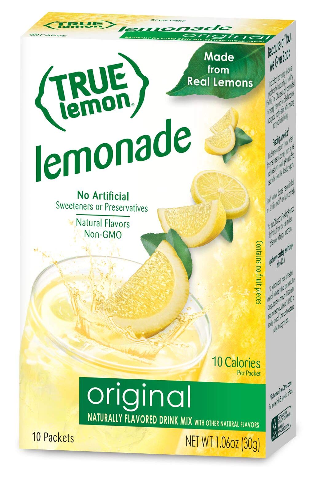 True Lemon Assorted Beverage & Lemonade Drink Mixes — 10 Ct, 1.06 oz (Pack of 5) | True Citrus
