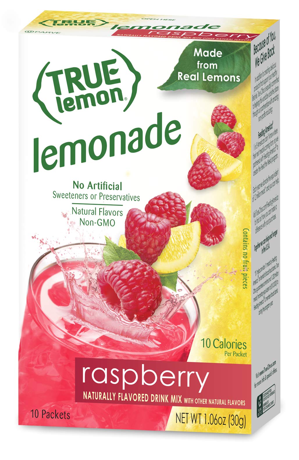 True Lemon Assorted Beverage & Lemonade Drink Mixes — 10 Ct, 1.06 oz (Pack of 5) | True Citrus