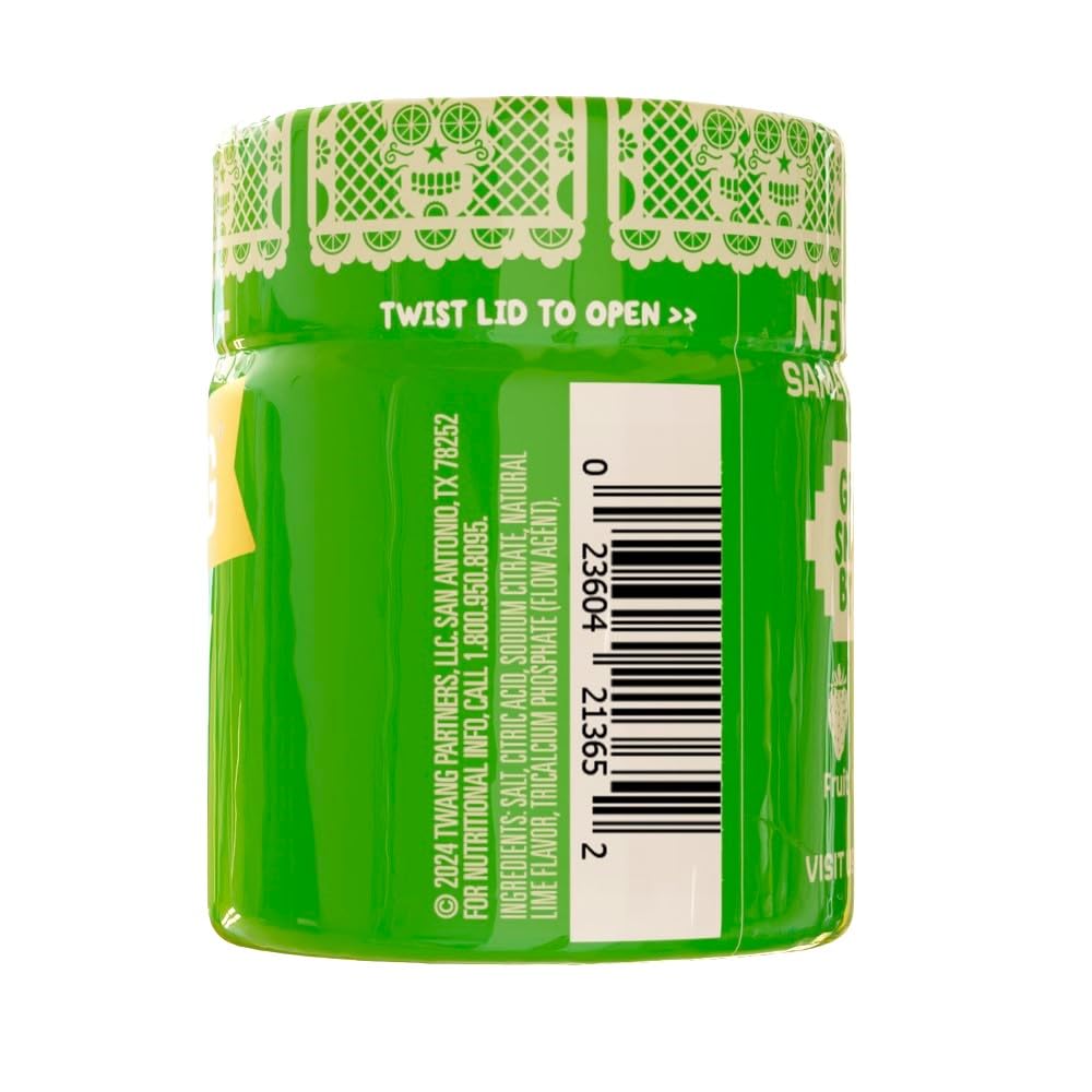 Twang Lime Snack Salt Seasoning – 20 Pack (1.15 oz Each) for Popcorn, Fruits, Veggies & Chips