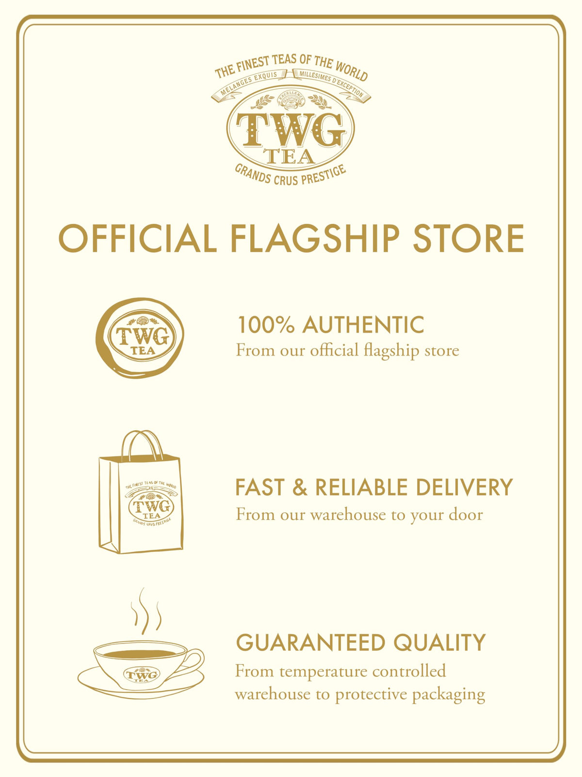 TWG Tea French Earl Grey Gift Set – Black Tea with Citrus & Blue Cornflowers | 15 Hand Sewn Cotton Teabags