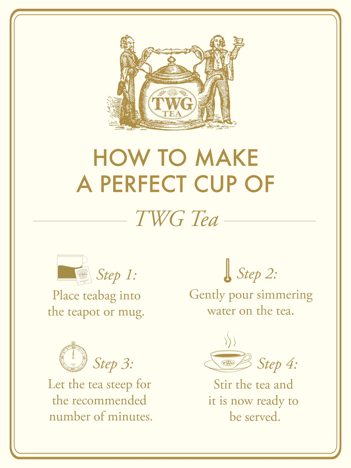 TWG Tea French Earl Grey Gift Set – Black Tea with Citrus & Blue Cornflowers | 15 Hand Sewn Cotton Teabags