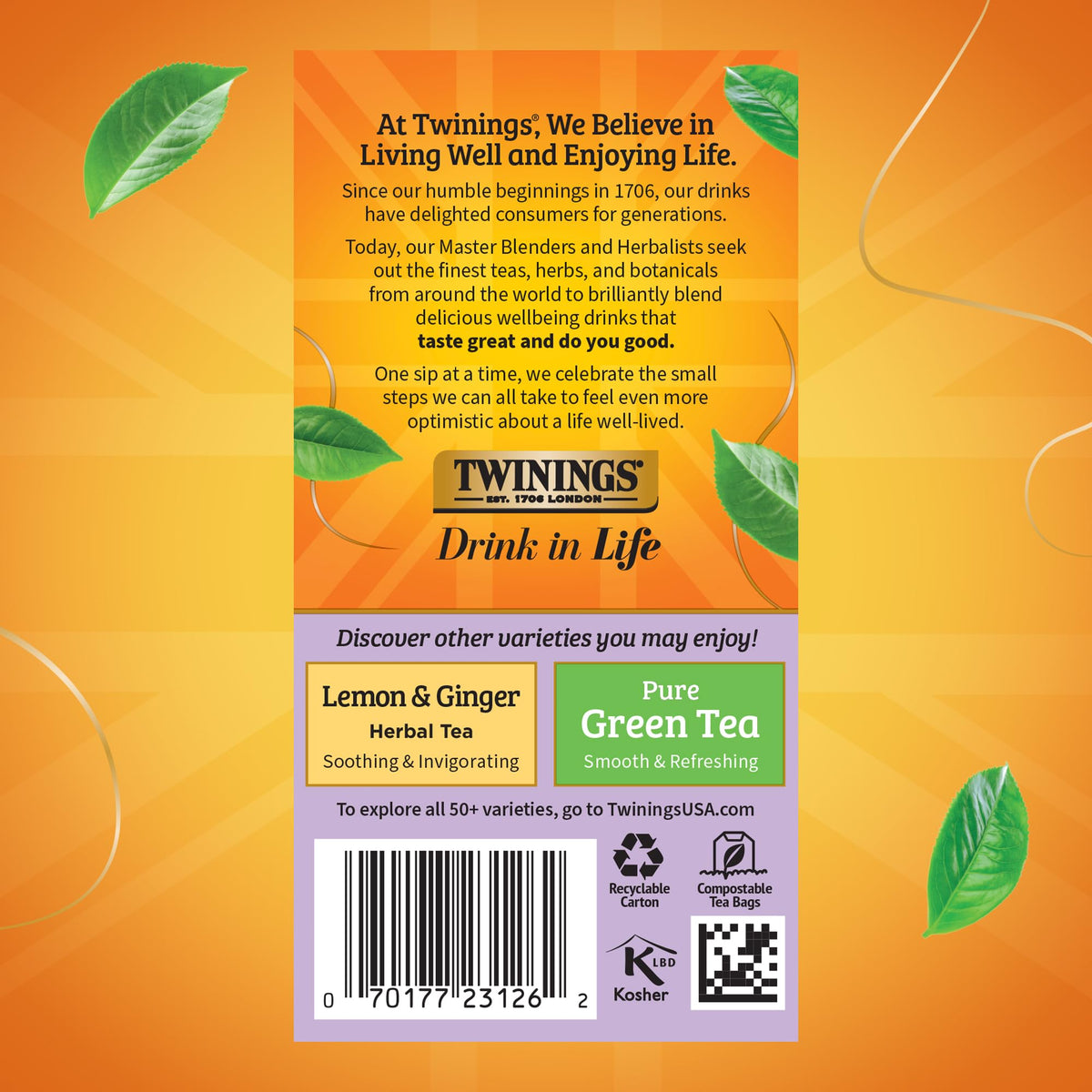 Twinings Wild Berries Herbal Tea – 120 Bags (6 x 20), Naturally Caffeine-Free