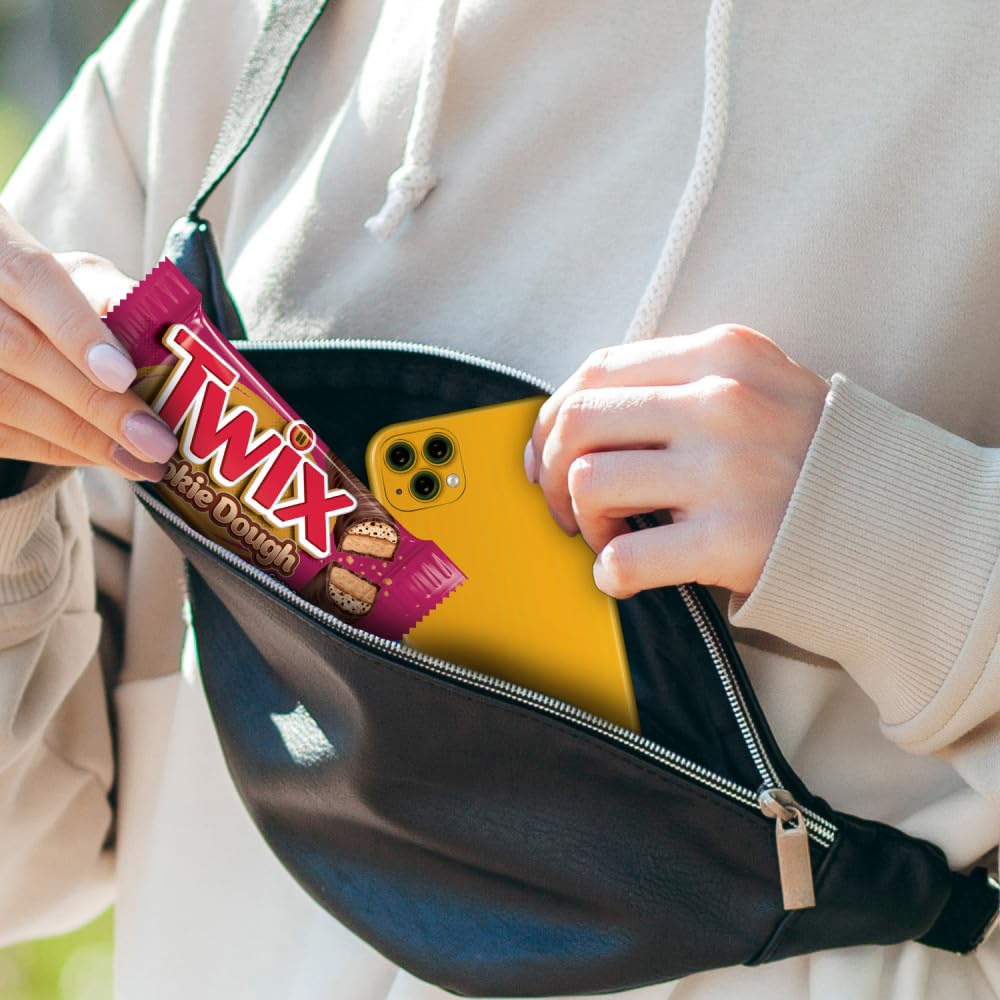 TWIX Cookie Dough Milk Chocolate Bars – 20 Pack, 1.36 oz Bars