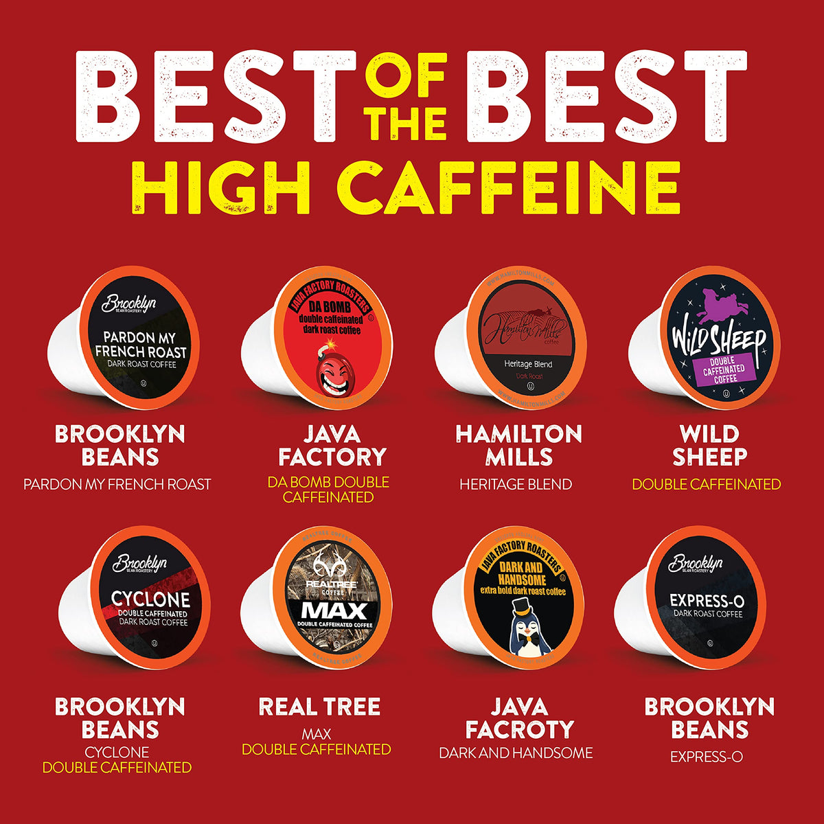 Two Rivers Coffee Best of the Best Pods – 40 Count Keurig Variety Pack