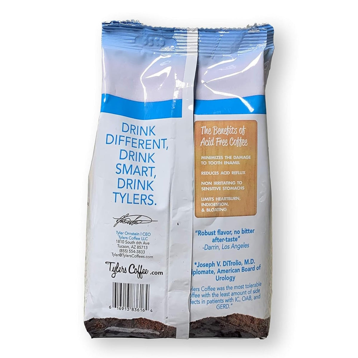Tyler’s Coffee - 100% Ground Arabica Full Flavor 12 oz (Pack of 2) | Specialty Coffee