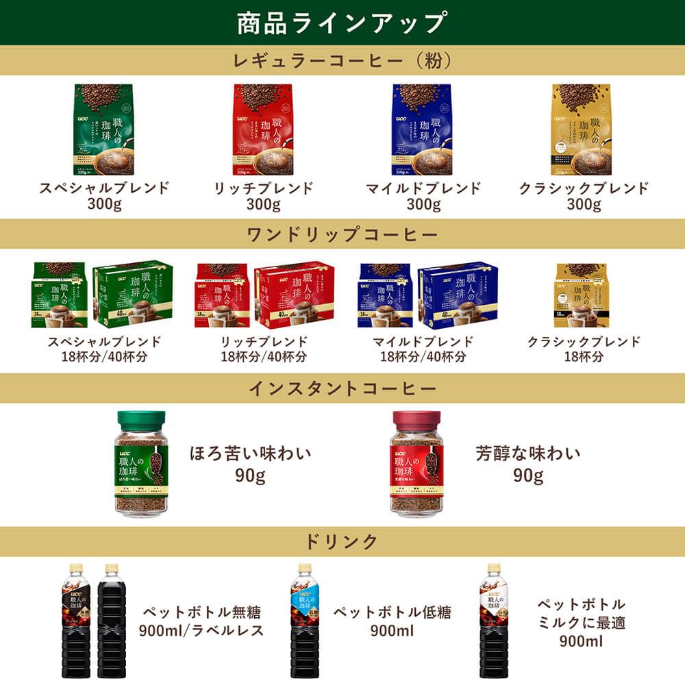 UCC Shokunin Coffee Special Blend – Single-Serve Japanese Pour Over, 100 Bags