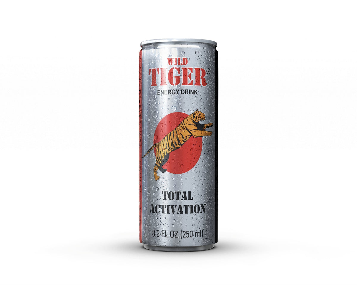 UINCLU Wild Tiger Energy Drink – 8.3 fl oz, 24 cans per case