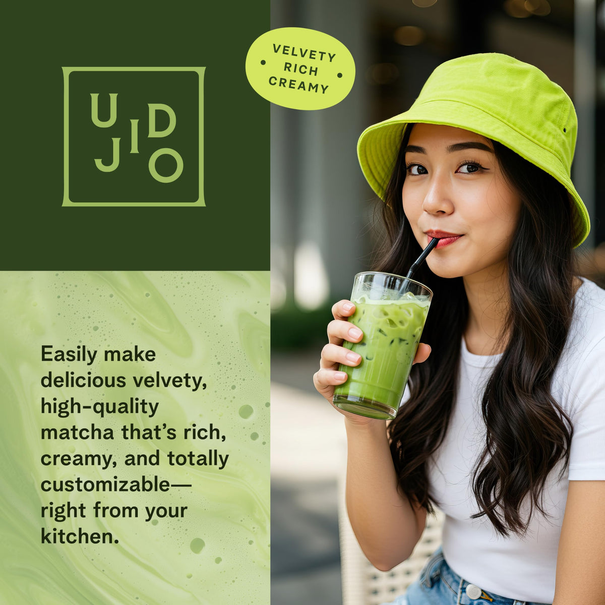 Ujido The Path of Zen Ceremonial Matcha 4 oz - Premium Uji Green Tea Powder