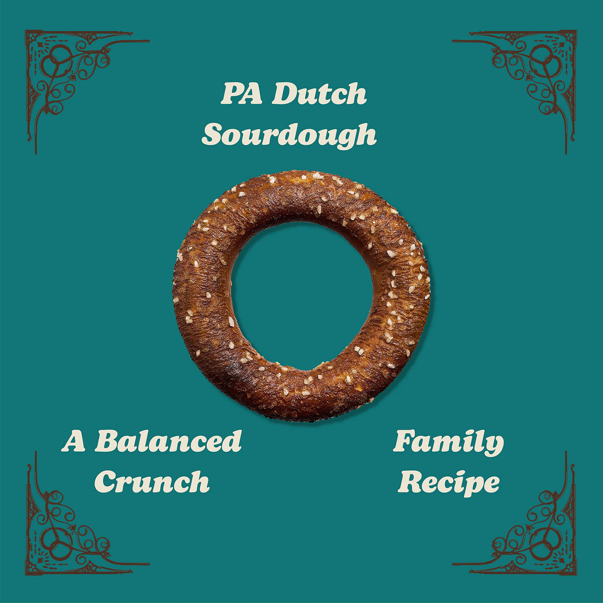 Unique Snacks Sourdough Craft Beer Pretzel Rings – Vegan, OU Kosher, Non-GMO, 11 oz Bag (Pack of 6)