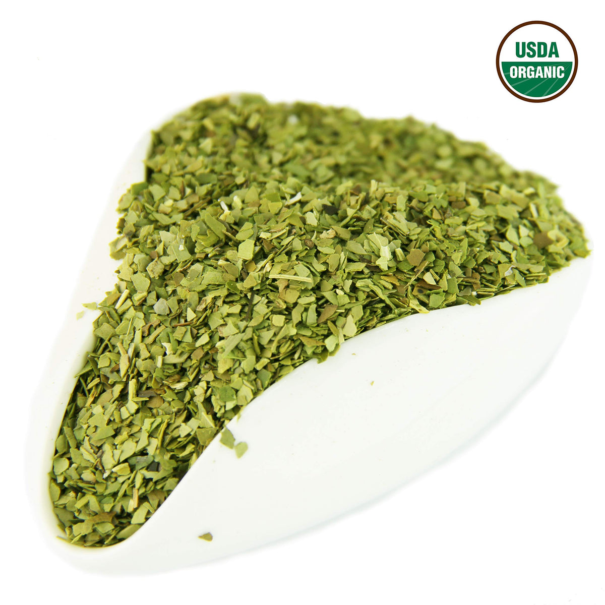 U.S. Wellness Naturals Yerba Mate Tea 1lb – Organic Super-Green, High-Caffeine, Rainforest-Grown