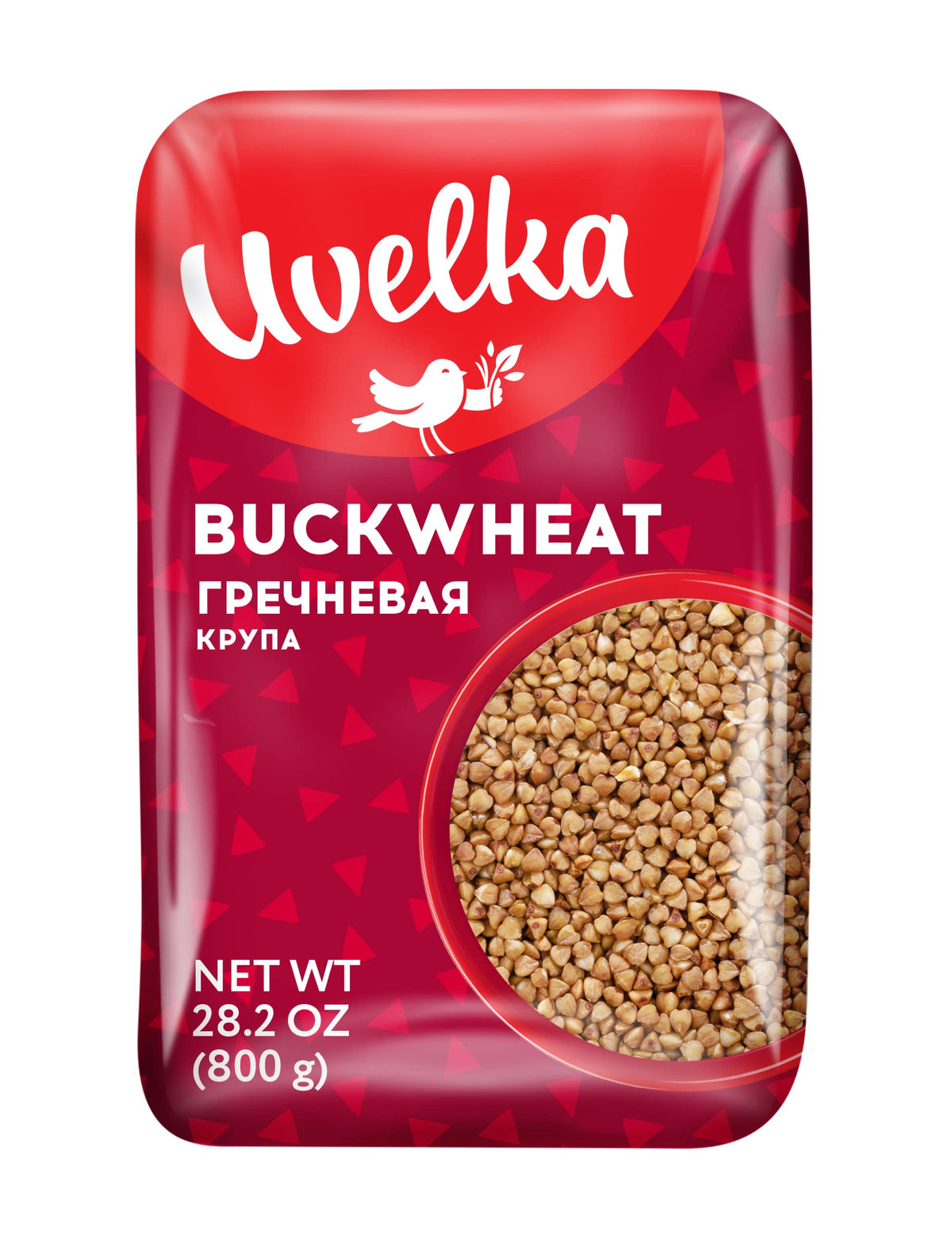 Uvelka Buckwheat Groats 800 g – Pack of 8