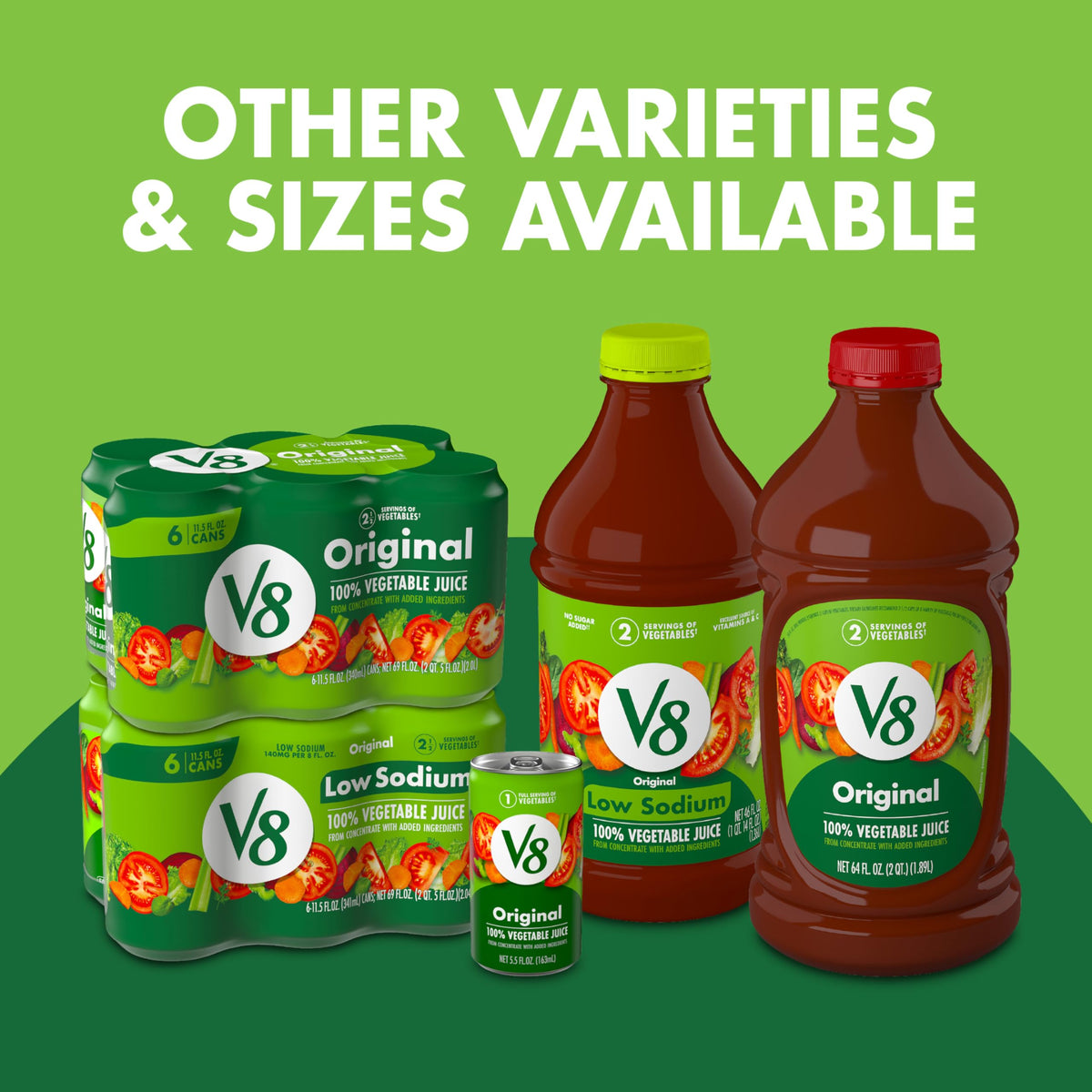V8 Spicy Hot 100% Vegetable Juice – 12 Fl Oz Bottle (12 Pack)
