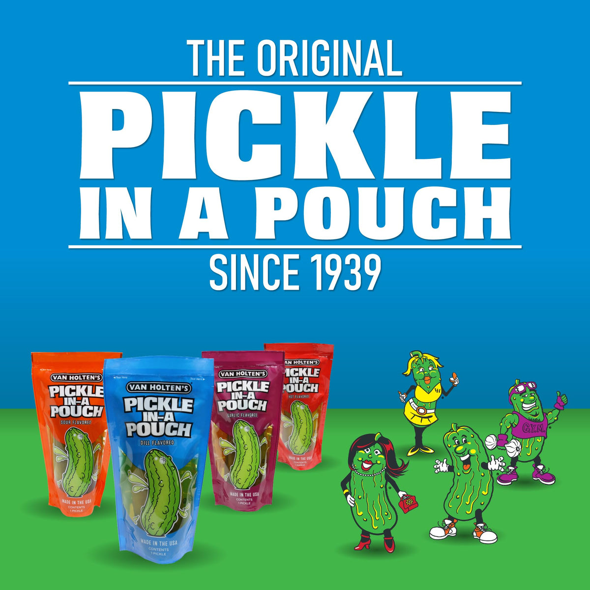 Van Holten's Pickles - Big Papa Pickle-In-A-Pouch 12-Pack