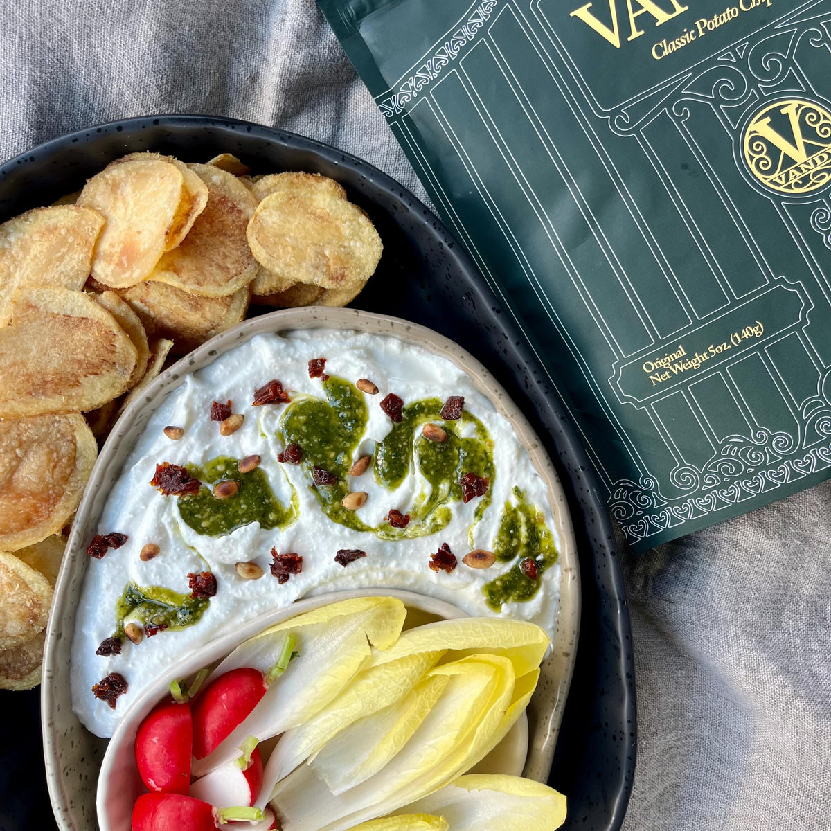 Vandy Crisps Original Beef Tallow Potato Chips – Seed Oil Free, Gluten Free, 2 Pack 5 oz