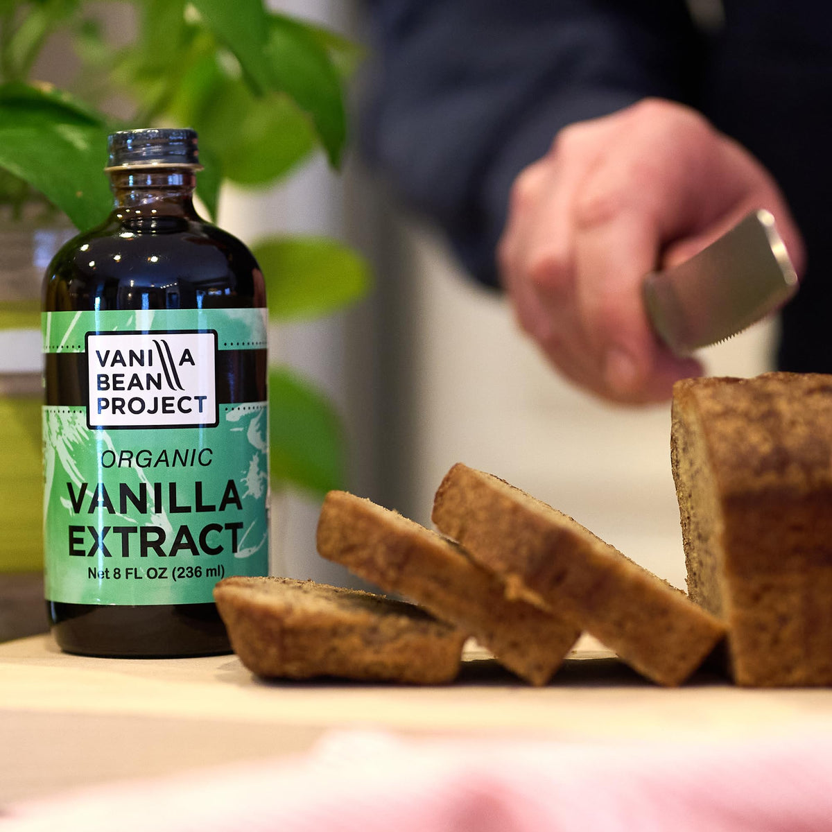 Organic Vanilla Extract | Pure Vanilla Bean Project | 8 oz