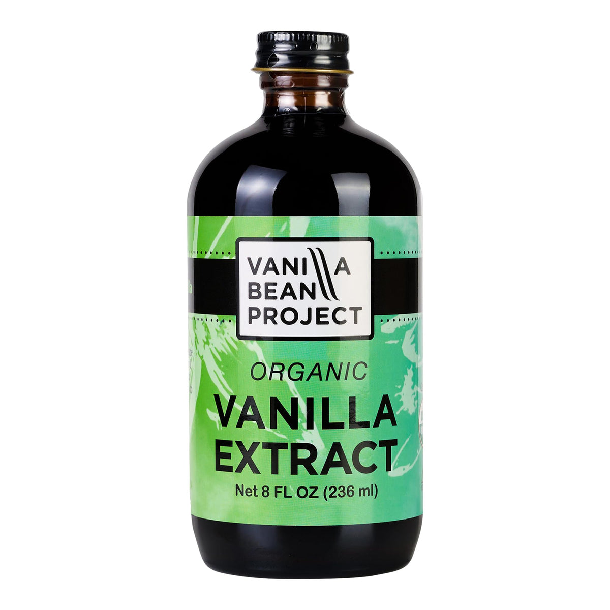 Organic Vanilla Extract | Pure Vanilla Bean Project | 8 oz