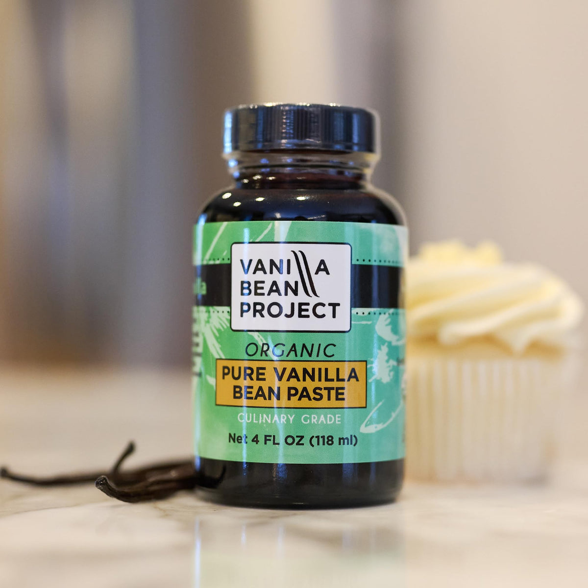 Organic Vanilla Bean Paste – VANILLA BEAN PROJECT | 4 oz