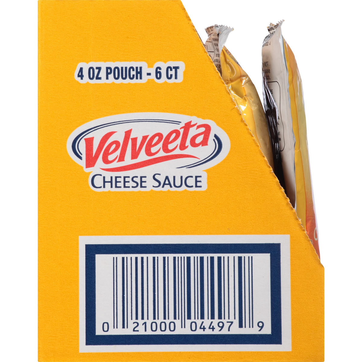 Velveeta Original Cheese Sauce Pouches – 24 Count Pack (4 Boxes of 6 Pouches) | Velveeta