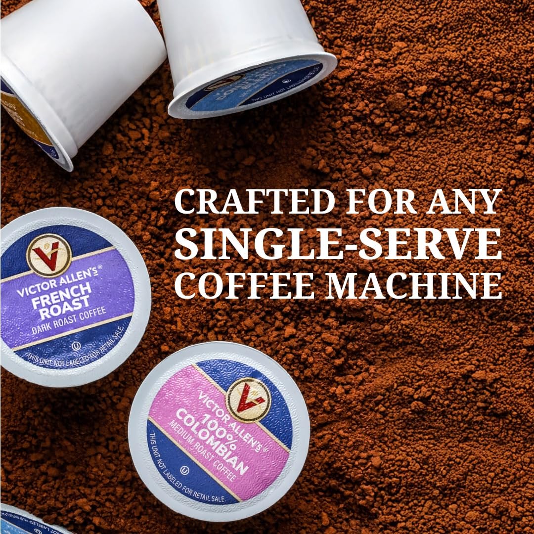 Victor Allen's Sweet & Salty Caramel Cappuccino Pods — 42-Count K-Cup Pack