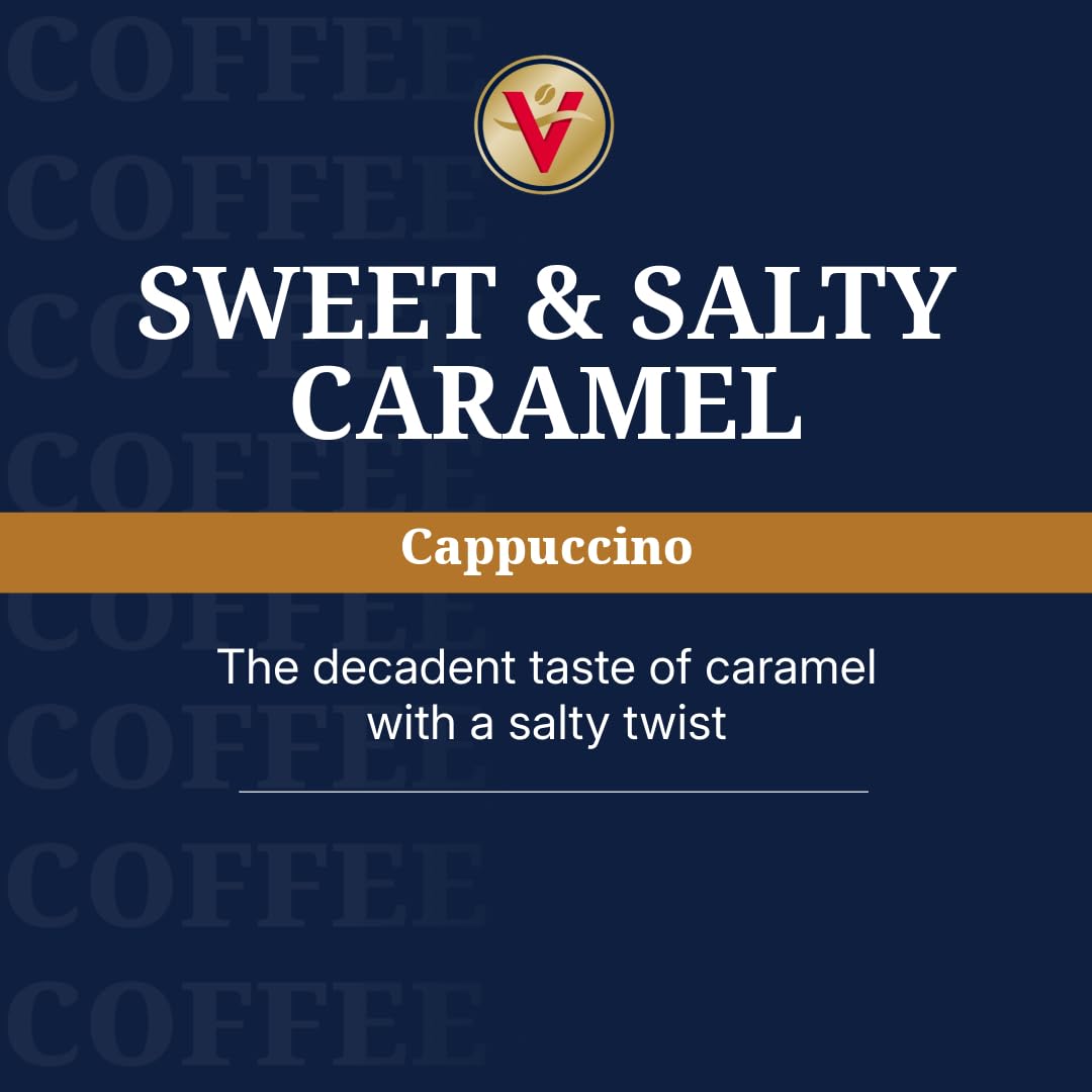 Victor Allen's Sweet & Salty Caramel Cappuccino Pods — 42-Count K-Cup Pack