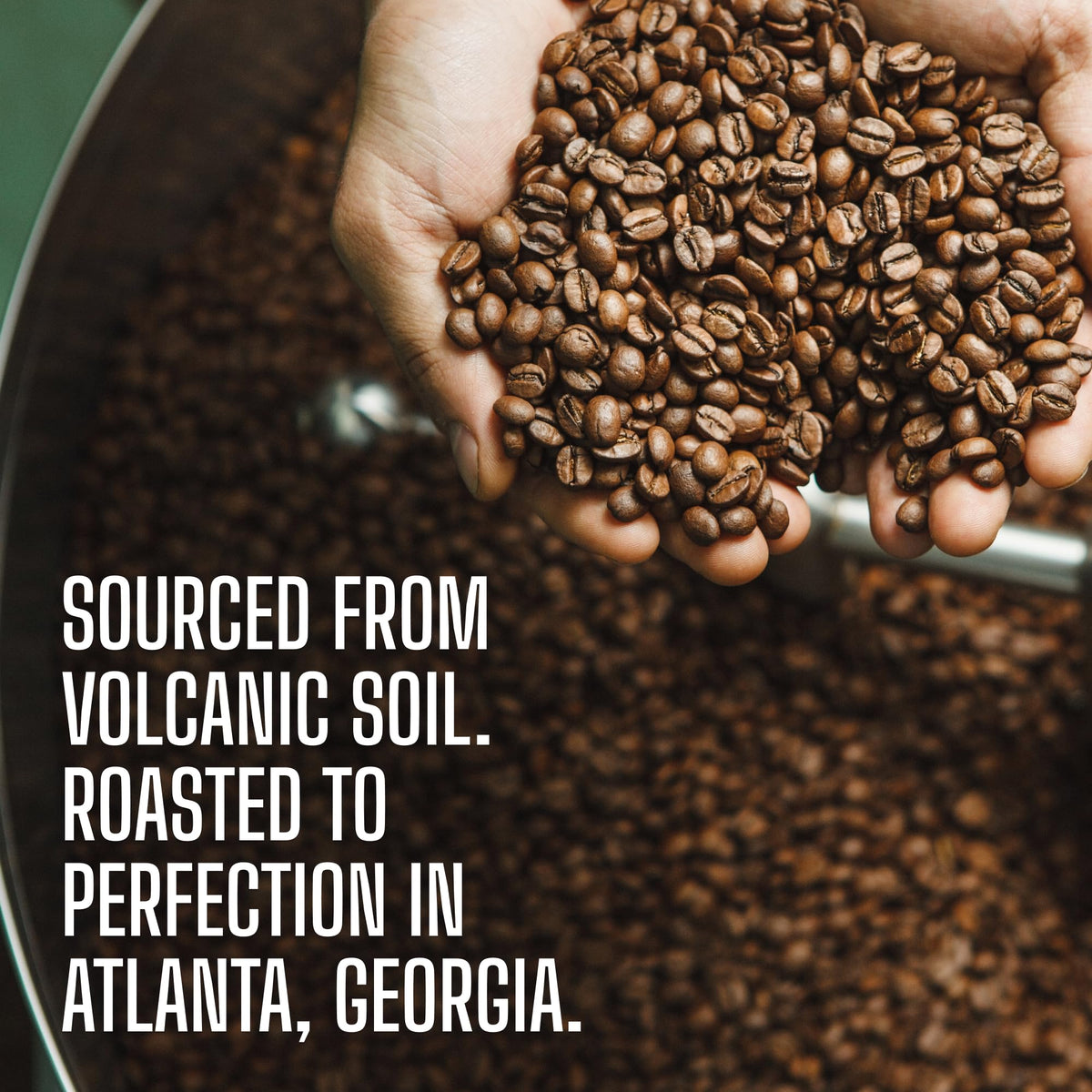 Volcanica Coffee: Sumatra Mandheling Reserve Dark Roast, Organic, Fair Trade & Kosher, 16 oz