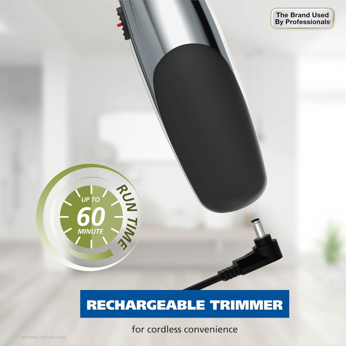 Wahl Groomsman Rechargeable Beard Trimmer Kit & Bonus Battery Nose Trimmer