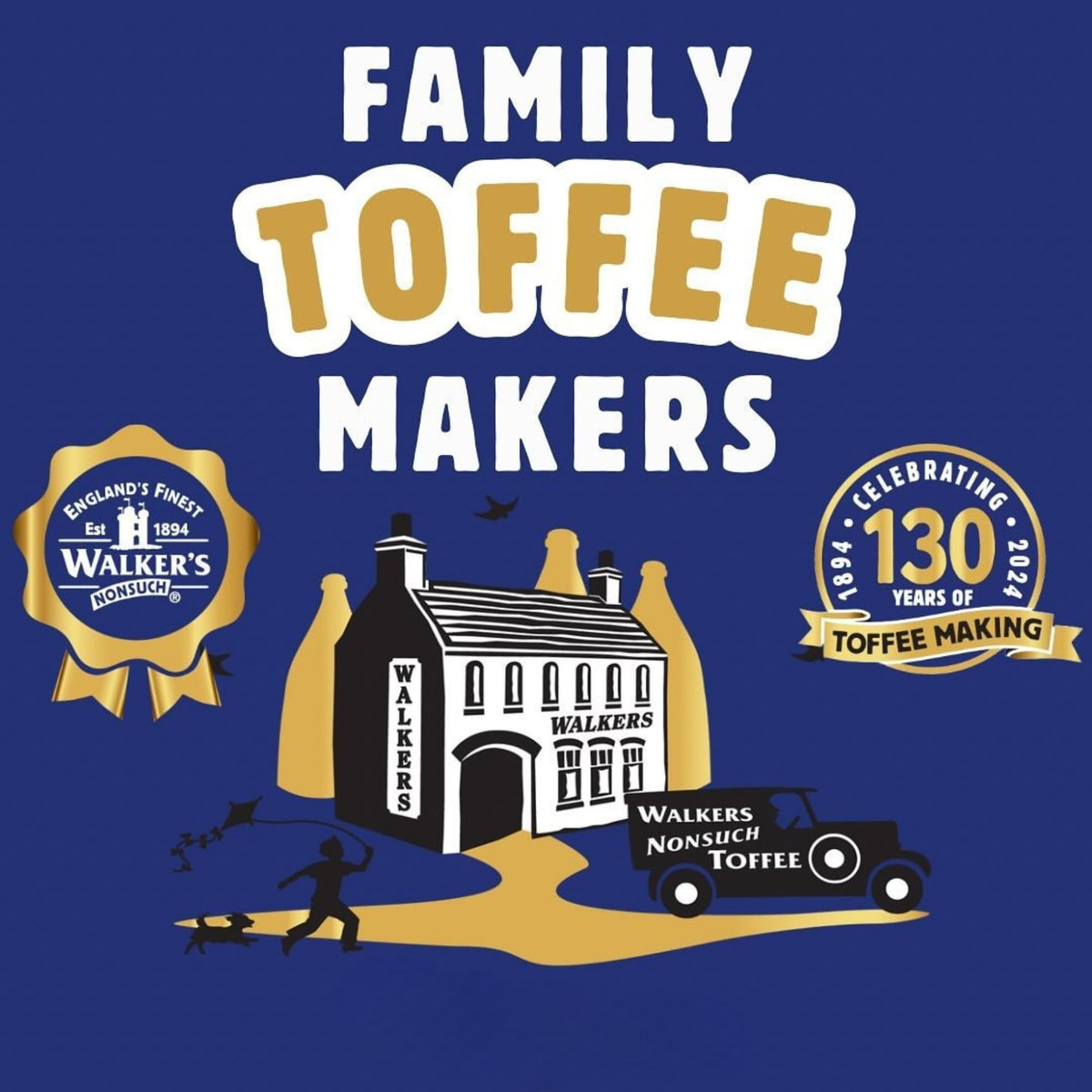 Walkers' Nonsuch Liquorice Toffees – 5.29 oz Bag (Pack of 12) | Classic British Chewy Toffee