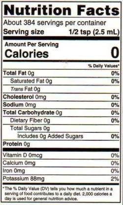 Walker’s Tea Liquid Concentrate with Caffeine — Makes 64 Gallons, No Brew