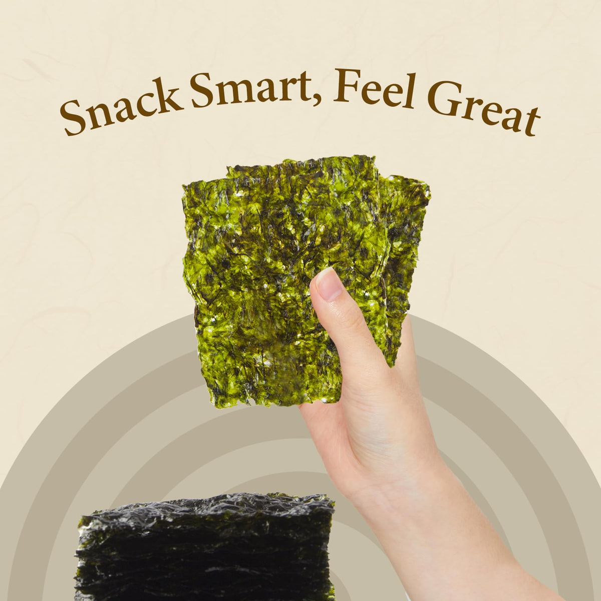 Wang Korean Seaweed Snacks Original – Crispy Roasted Seaweed Sheets, Keto, Vegan, Gluten-Free | Pack of 24
