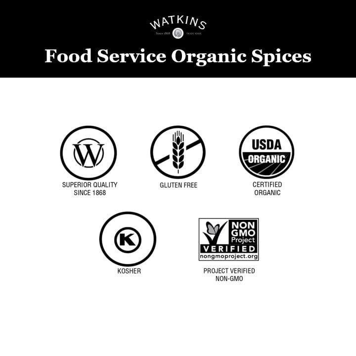 Watkins Organic Ground Cumin, 16.8 oz – USDA Organic & Non-GMO