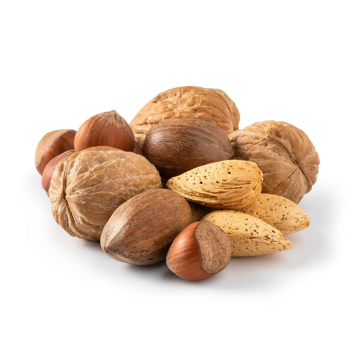 We Got Nuts Deluxe Mixed Nuts In-Shell 5 Pounds – Raw, Unsalted, Kosher Snack Mix