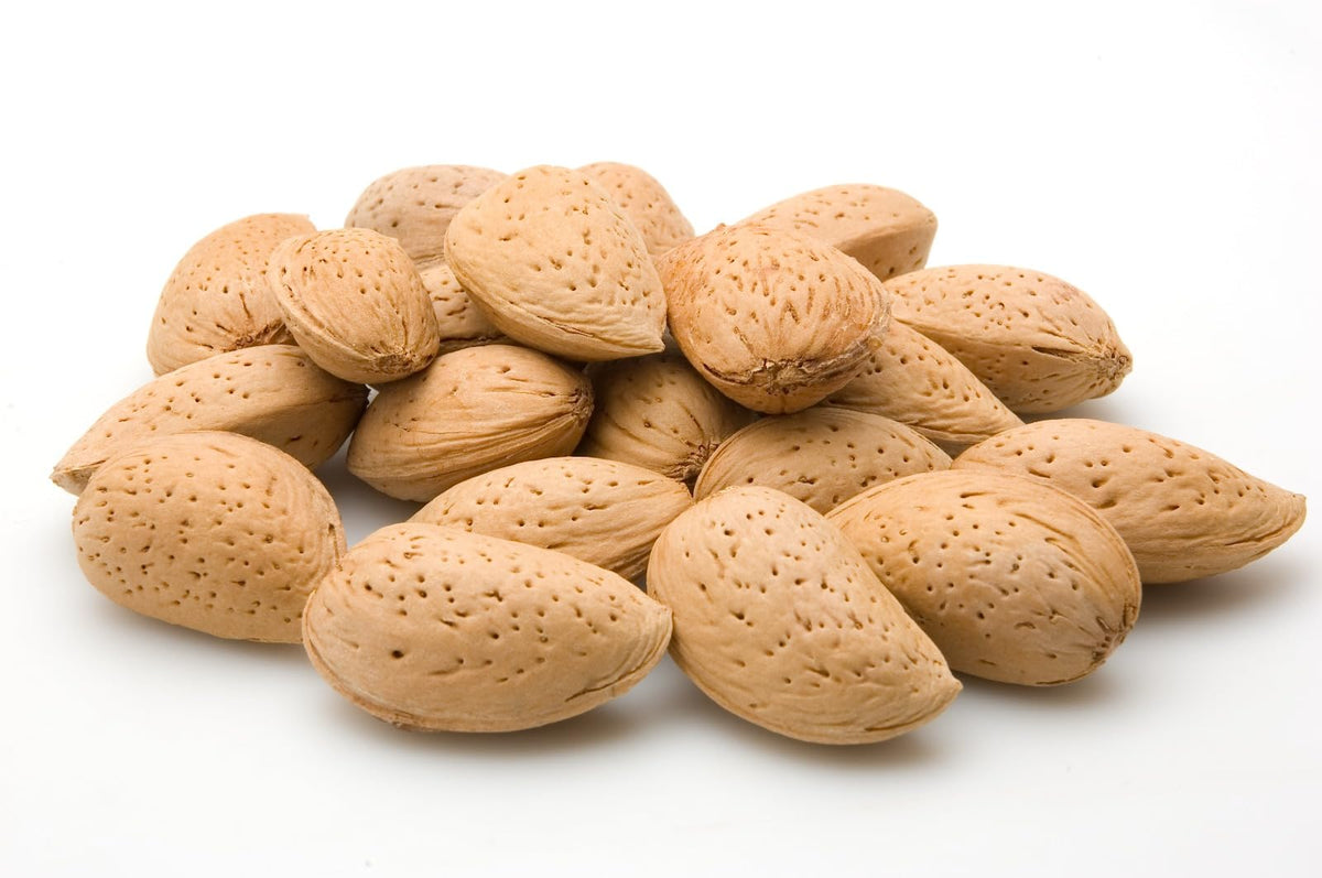 We Got Nuts Jumbo California Almonds in Shell – 5 lbs, Kosher Raw, Unsalted